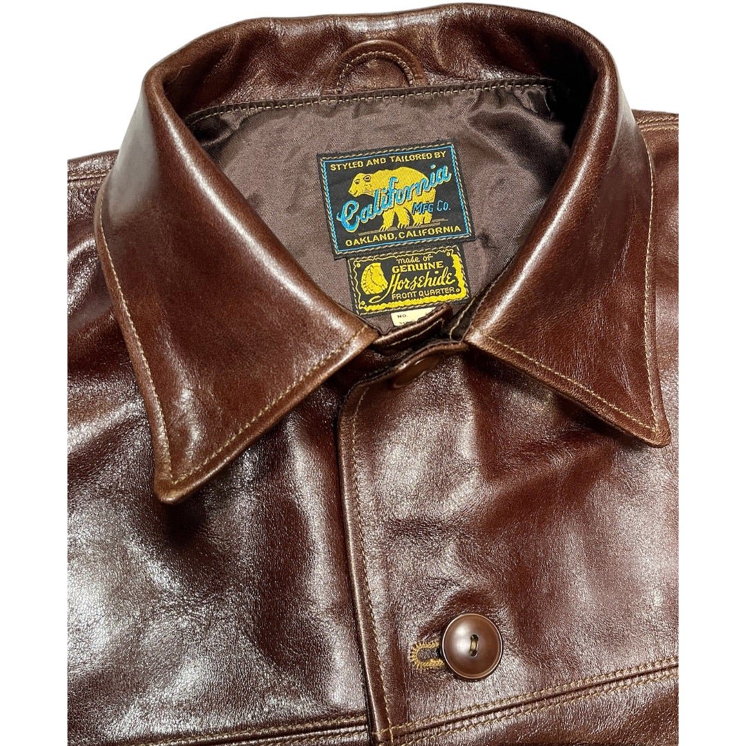 予約商品】2024年 12月～入荷予定 Fresno 別注 Rainbow Country(レインボーカントリー) 40's Hores hide  Carcoat 