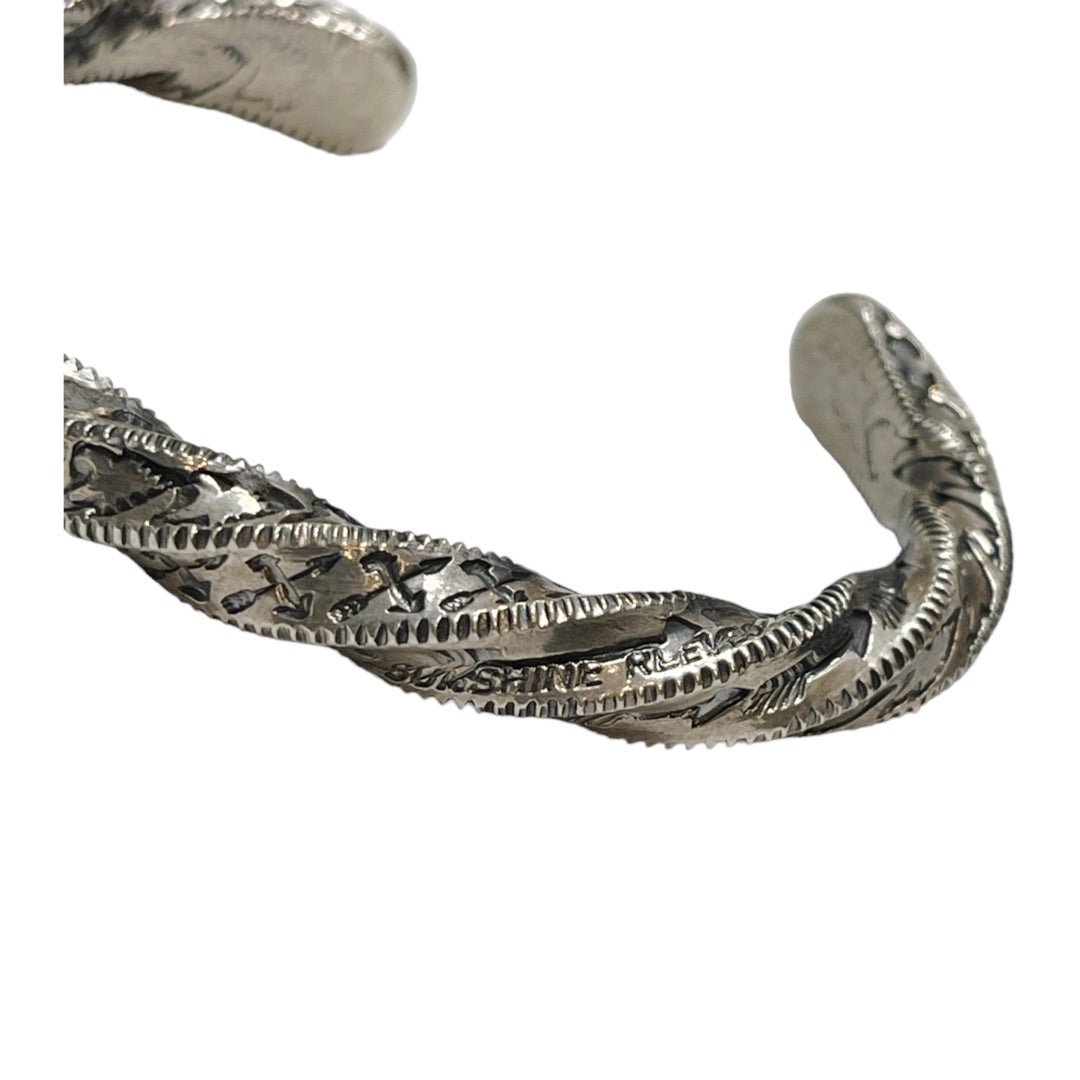 Sunshine Reeves (サンシャインリーブス) Silver Twist Bangle 【TQ-012】|  Fresno(フレズノ)公式通販サイト