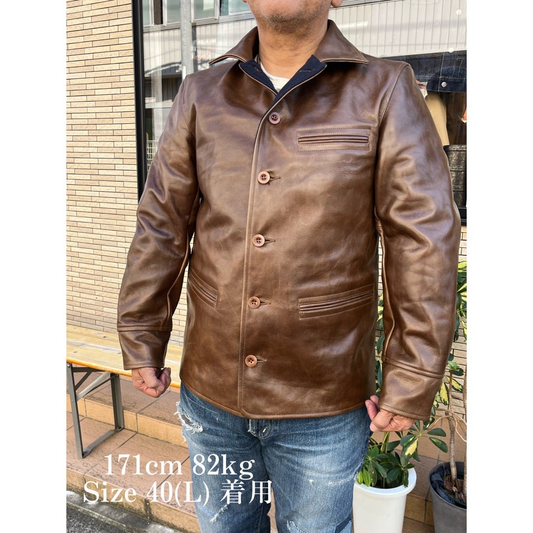 COLIMBO(コリンボ) 2023 A/W Stockman's Leather Coat(ストックマンズ 