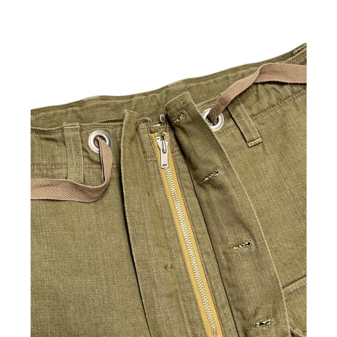 COLIMBO(コリンボ) Cavalier Royal Navy Smock Pants -10.5oz Uk-Military Green  Denim- 【ZY-0202】| Fresno(フレズノ)公式通販サイト