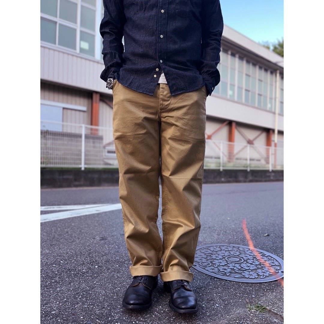 COLIMBO(コリンボ) OVERLAND CAMPAIGN TROUSERS -WEST POINT CLOTH-Khaki【ZY-0210】|  Fresno(フレズノ)公式通販サイト