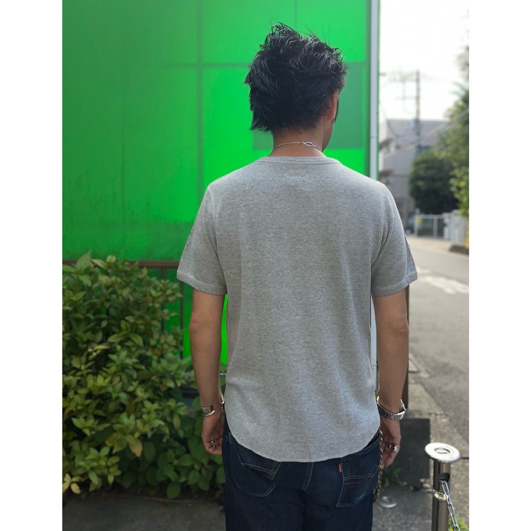 COLIMBO(コリンボ) Fremont Cotton Thermal Tee -Honeycomb Light 