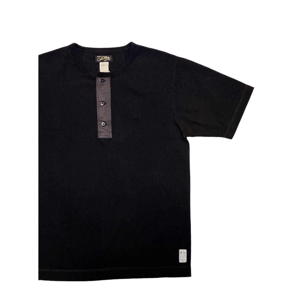 COLIMBO(コリンボ) Prairie Dog Cotton Henry-Tee S/S -Heavy Weight Fabric- Lamp  Black 【ZY-0422】| Fresno(フレズノ)公式通販サイト