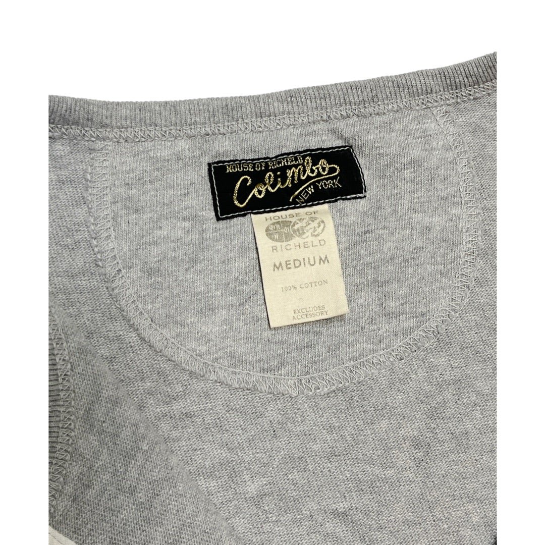 COLIMBO(コリンボ) Prairie Dog Cotton Henry-Tee S/S -Heavy Weight Fabric-  Heather Gray 【ZY-0422】| Fresno(フレズノ)公式通販サイト