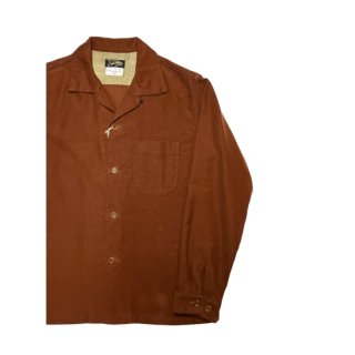 COLIMBO Ridge Liner Cotton Suede Shirt(å饤ʡ åȥ󥹥ɥ) Cocoa Brown ZW-0312