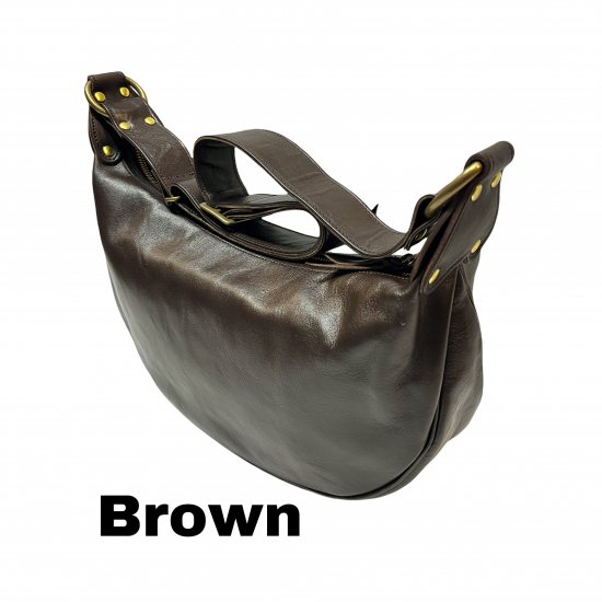Inception Horsehide Banana Bag(ホースハイド バナナバッグ) Black Brown |  Fresno(フレズノ)公式通販サイト