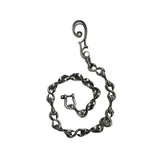 Inception(インセプション) F-HOLE S-KAN WALLET CHAIN(SILVER PLATING 