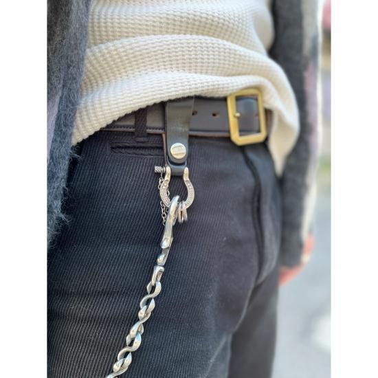 Inception(インセプション) F-HOLE S-KAN WALLET CHAIN(SILVER PLATING 