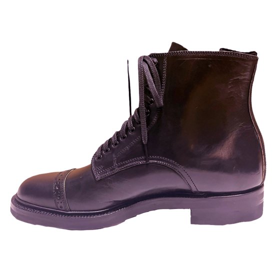 Makers(メイカーズ) WORK OUT BLUCHER HI(ワークアウト ブルーチャー ハイカット) ホースバット Black  【TGM-04】| Fresno(フレズノ)公式通販サイト