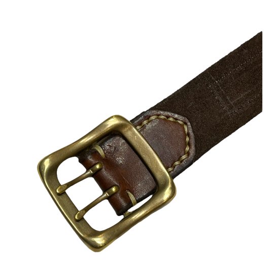 Vintage Works(ヴィンテージ ワークス) Roughout Leather Belt ダブルピン BRONZE 【DH5716】 |  Fresno(フレズノ)公式通販サイト