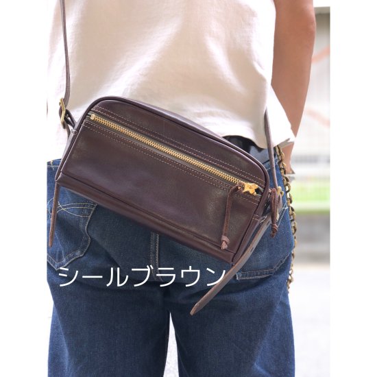 Rainbow Country(レインボーカントリー) Leather Shoulder Pouch