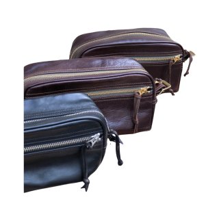 <img class='new_mark_img1' src='https://img.shop-pro.jp/img/new/icons15.gif' style='border:none;display:inline;margin:0px;padding:0px;width:auto;' />Rainbow Country  Leather Shoulder Pouch Horsehide  RCL-60025Black   Tabaco Brown  Seal Brown