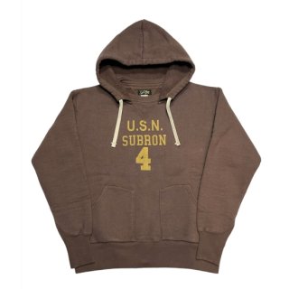 <img class='new_mark_img1' src='https://img.shop-pro.jp/img/new/icons1.gif' style='border:none;display:inline;margin:0px;padding:0px;width:auto;' />COLIMBO() KEYSTONE ATTACHED HOODY SWEAT -U.S.N. SUBRON 4th- BROWN ZX-0424 