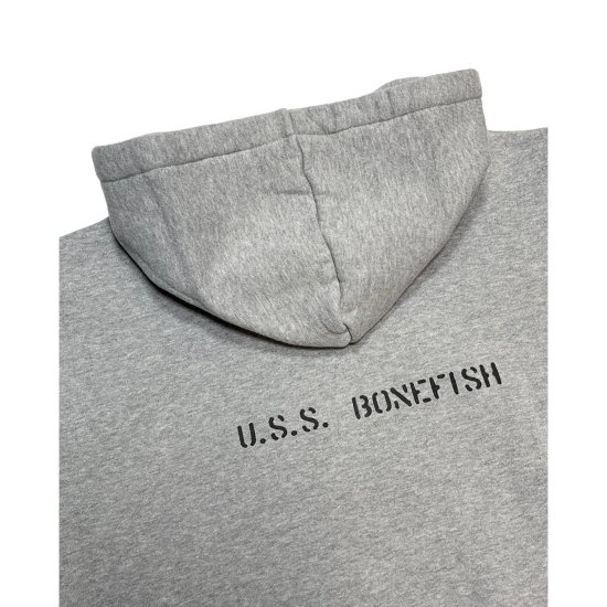 COLIMBO(コリンボ) KEYSTONE ATTACHED HOODY SWEAT -U.S.N. SUBRON 4th 