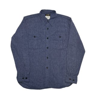 <img class='new_mark_img1' src='https://img.shop-pro.jp/img/new/icons15.gif' style='border:none;display:inline;margin:0px;padding:0px;width:auto;' />COLIMBO() West Russell Ventilate Work Shirt -Mock Twist Chambray Cloth- Heather Blue ZX-0319
