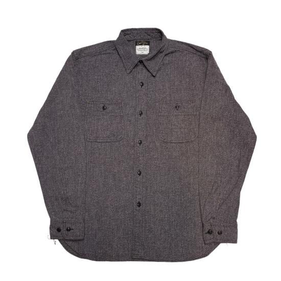 COLIMBO(コリンボ) West Russell Ventilate Work Shirt -Mock Twist Chambray Cloth-  Heather Black(ヘザーブラック)【ZX-0319】| Fresno(フレズノ)公式通販サイト