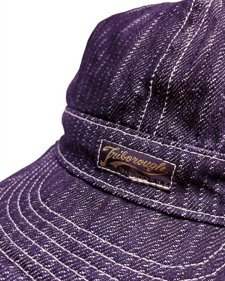 COLIMBO(コリンボ) PRESCOTT WORK CAP DENIM INDIGO STRIPES 【ZX-0613 