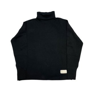 <img class='new_mark_img1' src='https://img.shop-pro.jp/img/new/icons15.gif' style='border:none;display:inline;margin:0px;padding:0px;width:auto;' />COLIMBO() Newkirk Turtle Neck Thermal Shirt -Double Cotton Rib Jersey- Lamp BlackZY-0429