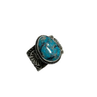 <img class='new_mark_img1' src='https://img.shop-pro.jp/img/new/icons15.gif' style='border:none;display:inline;margin:0px;padding:0px;width:auto;' />Morenci(󥷡) Turquoise Ring #23 TQ-008
