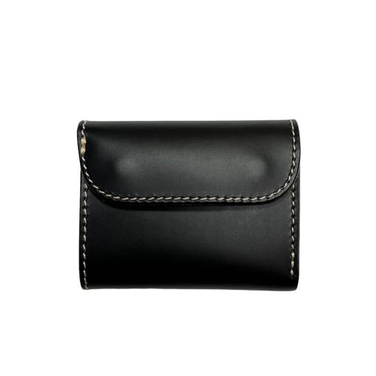 OPUS 三つ折り財布　ミニウォレット　レザー　ブラック　オールレザー　オーパス OPUS (オーパス) ミニウォレット ブッテーロ ブラック - TRAVIS