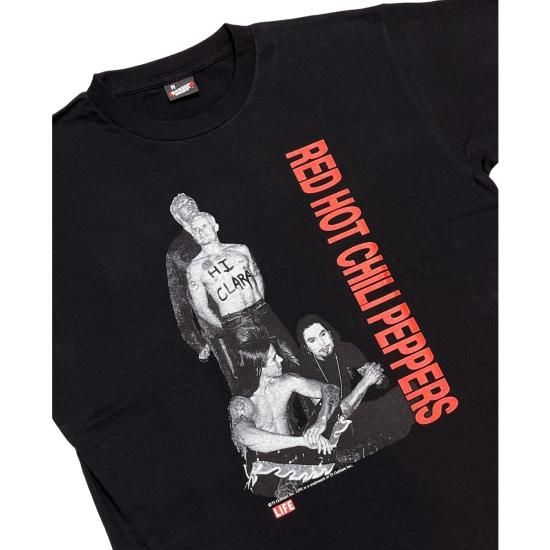SCREEN STARS × LIFE レッドホットチリペッパーズ Tシャツ 黒 labo04onlineshop_ss-liferhc-blk