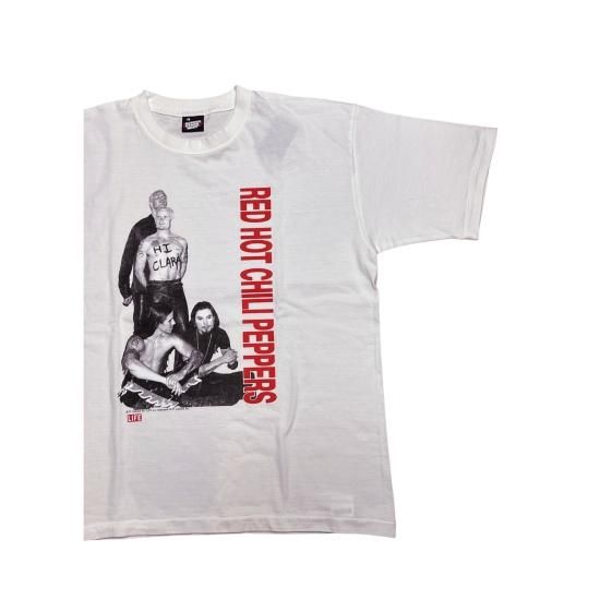 LIFE×SCREEN STARS BEST Print Tee RED HOT CHILI PEPPERS White