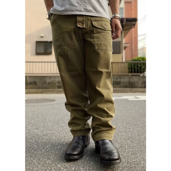 COLIMBO(コリンボ) Cavalier Royal Navy Smock Pants -10.5oz Uk