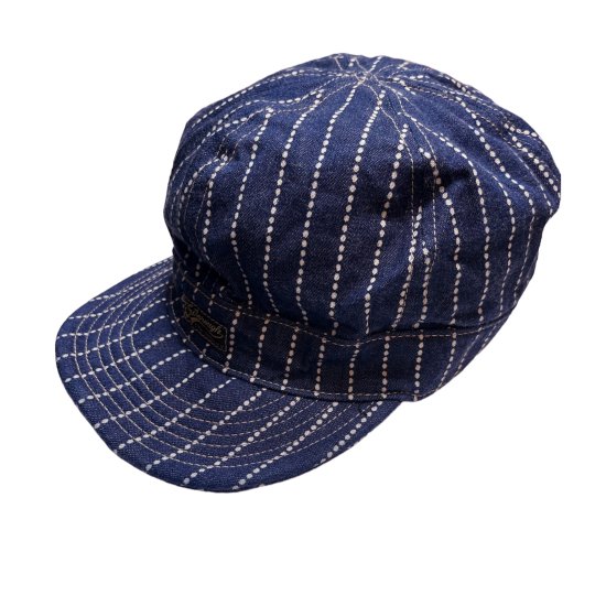 COLIMBO(コリンボ) PRESCOTT WORK CAP -WABASH STRIPES- Indigo 【ZY-0604】 |  Fresno(フレズノ)公式通販サイト