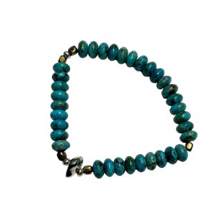 <img class='new_mark_img1' src='https://img.shop-pro.jp/img/new/icons15.gif' style='border:none;display:inline;margin:0px;padding:0px;width:auto;' />SunKu() Turquoise Beads Bracelet( ӡ ֥쥹å) (L Beads)  SK-072