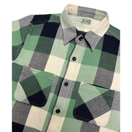 トップス JELADO Farmers Shirt JP01123 Mint XXL JELADO Farmers Shirt 【JP01123】