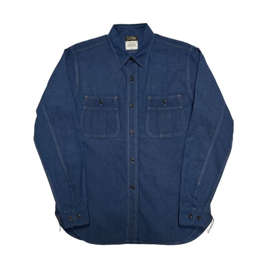 COLIMBO(コリンボ) West Russell Work Shirt L/S Indigo×Indigo【ZZ-0301】|  Fresno(フレズノ)公式通販サイト