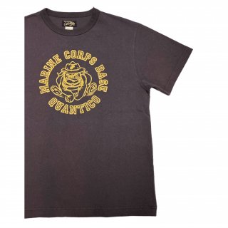 <img class='new_mark_img1' src='https://img.shop-pro.jp/img/new/icons15.gif' style='border:none;display:inline;margin:0px;padding:0px;width:auto;' />COLIMBO() Norwalk Cotton Tee Shirt S/S -USMC Base Quantico- Black ZZ-0408