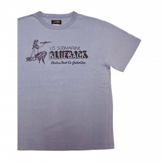 <img class='new_mark_img1' src='https://img.shop-pro.jp/img/new/icons15.gif' style='border:none;display:inline;margin:0px;padding:0px;width:auto;' />COLIMBO() Norwalk Cotton Tee Shirt S/S -USS Blue Back- Smoke BlueZZ-0404