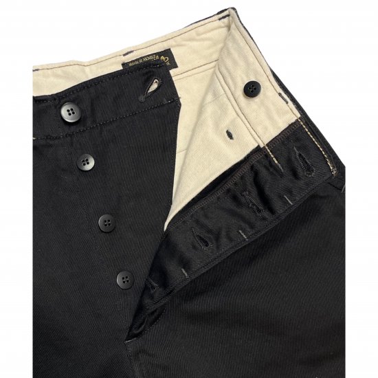 COLIMBO(コリンボ) OVERLAND CAMPAIGN TROUSERS -WEST POINT CLOTH-Black【ZY-0210】|  Fresno(フレズノ)公式通販サイト