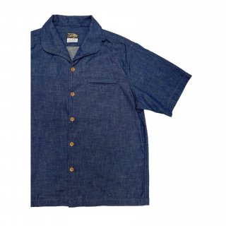 <img class='new_mark_img1' src='https://img.shop-pro.jp/img/new/icons1.gif' style='border:none;display:inline;margin:0px;padding:0px;width:auto;' />COLIMBO() Piedmont Play Shirt Denim -8oz. Indigo Denim- IndigoZZ-0303