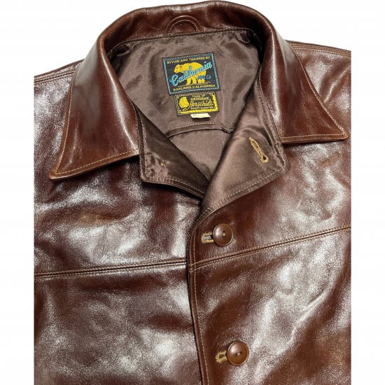 予約商品】2024年 12月～入荷予定 Fresno 別注 Rainbow Country(レインボーカントリー) 40's Hores hide  Carcoat 