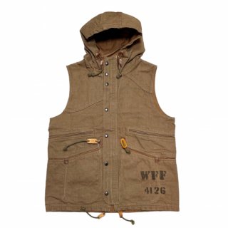 <img class='new_mark_img1' src='https://img.shop-pro.jp/img/new/icons15.gif' style='border:none;display:inline;margin:0px;padding:0px;width:auto;' />COLIMBO() Sniper's Vest Custom-Yarn Dyed Cotton Canvas- KhakiZZ-0117