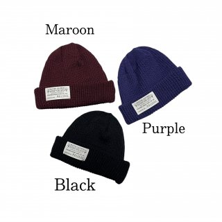 <img class='new_mark_img1' src='https://img.shop-pro.jp/img/new/icons15.gif' style='border:none;display:inline;margin:0px;padding:0px;width:auto;' />COLIMBO() South Fork Knit Cap Maroon Black PurpleZZ-0615