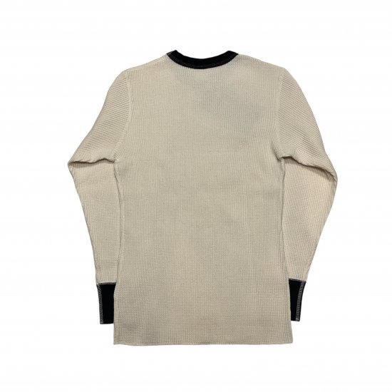 JELADO(ジェラード) Mega Thermal 2tone Crew Neck (メガサーマル ツートン クルーネック) Vanilla ×  Black 【AB03218】 | Fresno(フレズノ)公式通販サイト