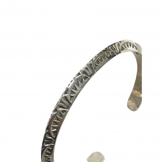 Kevin Ramone (ケビンラモーン) Silver Triangle Bangle Sサイズ