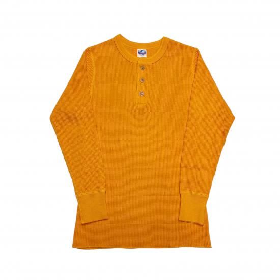 JELADO ジェラード ヘンリーネック マスタード サーマル JELADO」 MEGA THERMAL ジェラード メガ サーマル ヘンリー