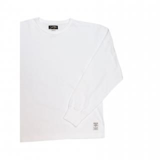 <img class='new_mark_img1' src='https://img.shop-pro.jp/img/new/icons15.gif' style='border:none;display:inline;margin:0px;padding:0px;width:auto;' />COLIMBO() Rough Lock Long Sleeve T-shirt -10/- Heavy Weight Cotton Jersey-WhiteZA-0425