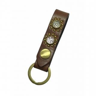 <img class='new_mark_img1' src='https://img.shop-pro.jp/img/new/icons15.gif' style='border:none;display:inline;margin:0px;padding:0px;width:auto;' />COLIMBO() Jewel Studded Leather Key Ring 