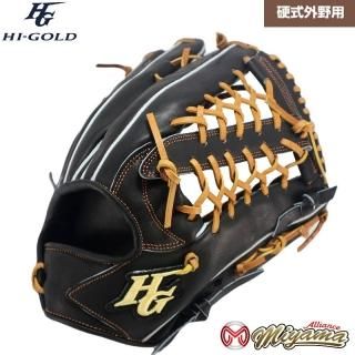 ハイゴールド HI-GOLD 109 外野手用 硬式グローブ ネイビー 外野用 