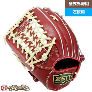 グローブ 野球 ゼット ZETT 751 外野手用グローブ 外野用 硬式グローブ グラブ 左投げ 海外 - 野球グローブ専門店  ミヤマアライアンス│小学生から社会人用まで