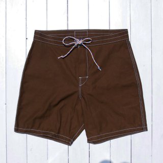 CLASSIC SURF TRUNKS (Cotton) Brown