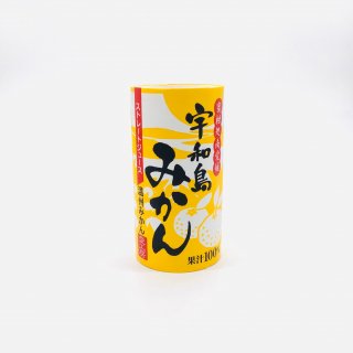 【愛媛】宇和島みかん　果汁100％ 125ml (カート缶)　果汁100％ 125ml (カート缶)の商品画像