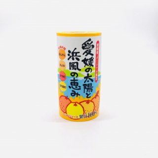 【愛媛】愛媛の太陽と浜風の恵み　果汁100％ 125ml (カート缶)の商品画像