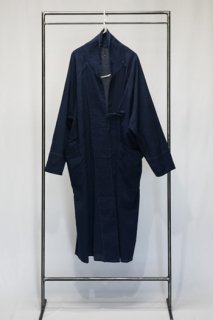 +KORURI Natural Dyed NS Cotton Raglan Sleeve Coat / LPS-Indigo- / IR-C-186NS(ND)