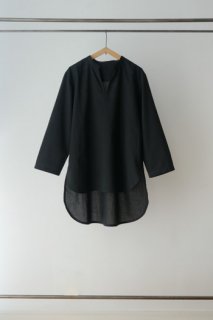 NS Cotton Muslim shirts / BLK / IR-B-154NS